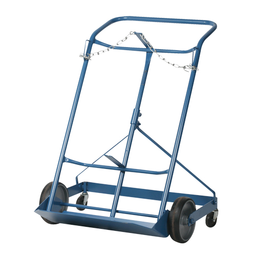 Chariot professionnel CC-2 pour deux bouteilles de gaz, Roues Caoutchouc moul&eacute;, Base de 16-7/8" la x 7-1/4" lo, 500 lb Absolute Business Supply