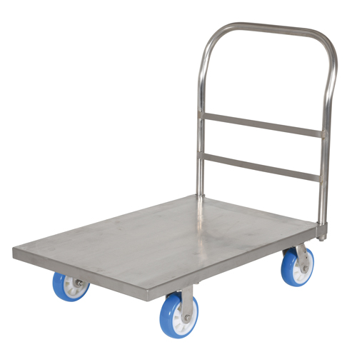 Platform Truck, 36" L x 24" W, 2000 lbs. Capacity, Polyurethane Casters Absolute Business Supply
