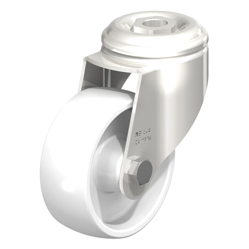 Stainless Steel Nylon Caster, Swivel, 4" (102 mm) Dia., 265 lbs. (120 kg.) Capacity Absolute Business Supply