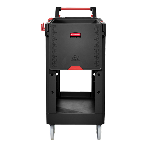 Chariot utilitaire robuste et polyvalent, 2 tiers, 17-3/4" x 36" x 46-1/5", Capacit&eacute; 500 lb Absolute Business Supply