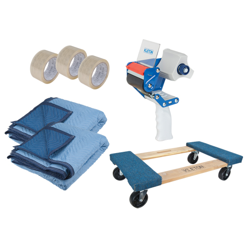 Moving Kit, Wood Frame, 18" W x 30" L, 1000 lbs. Capacity Absolute Business Supply