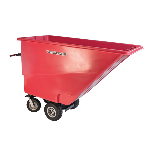 Motorized Tilt Truck, 27 pi³ Capacity, 51" H x 81" W x 33" D Absolute Business Supply