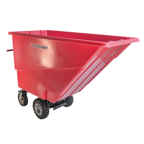Motorized Tilt Truck, 27 pi³ Capacity, 51" H x 81" W x 33" D Absolute Business Supply