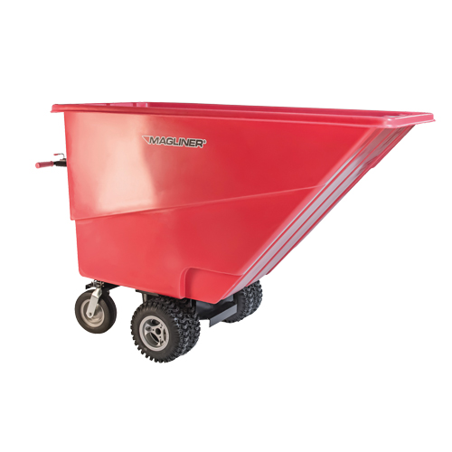 Motorized Tilt Truck, 27 pi³ Capacity, 51" H x 81" W x 33" D Absolute Business Supply