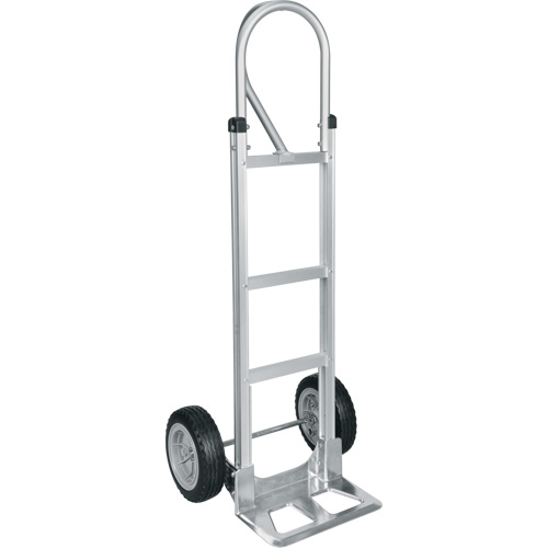 Knocked Down Hand Truck, P-Handle Handle, Aluminum, 52-1/8" Height, 500 lbs. Capacity Absolute Business Supply