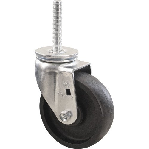 Emaxx RollX Wow Caster, Swivel, 4" (101.6 mm) Dia., 1200 lbs. (544.3 kg.) Capacity Absolute Business Supply
