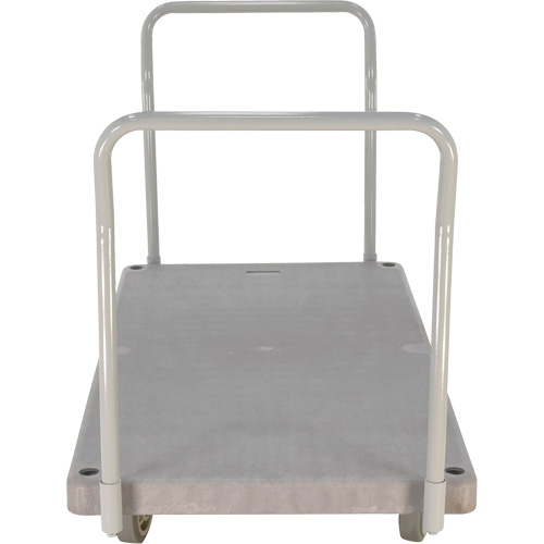Chariot &agrave; plateforme en plastique robuste, 60" lo x 30" la, 3000 lb cap, Roues Polyur&eacute;thane Absolute Business Supply