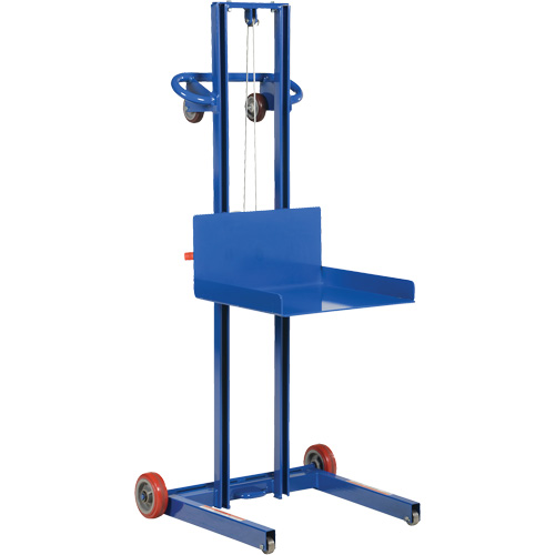 Low Profile Lite Load Lift, Hand Winch Operated, 400 lbs. Capacity, 55" Max Lift Absolute Business Supply
