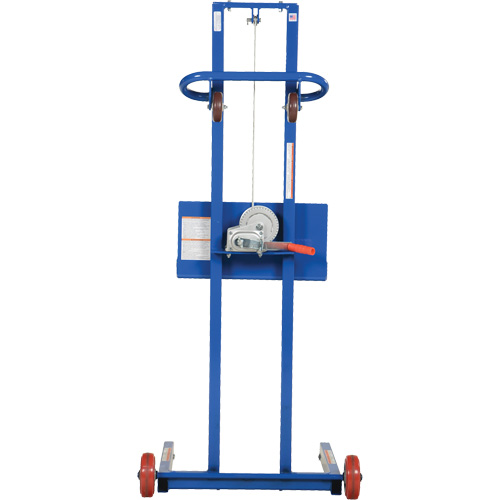 Low Profile Lite Load Lift, Hand Winch Operated, 400 lbs. Capacity, 55" Max Lift Absolute Business Supply