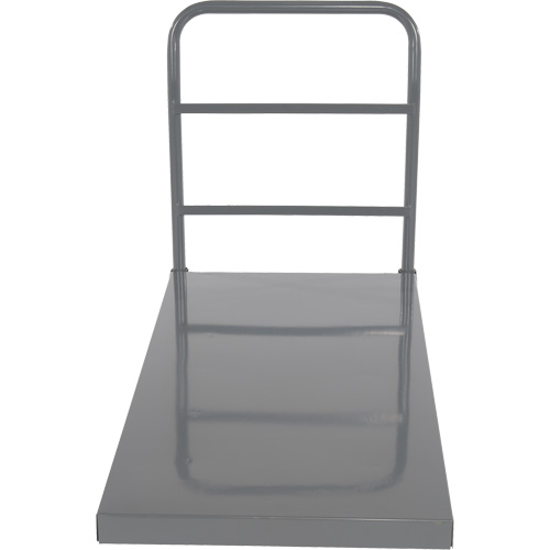 Chariot &agrave; plateforme, 48" lo x 24" la x Capacit&eacute; 2000 lb, Roues en Caoutchouc Absolute Business Supply