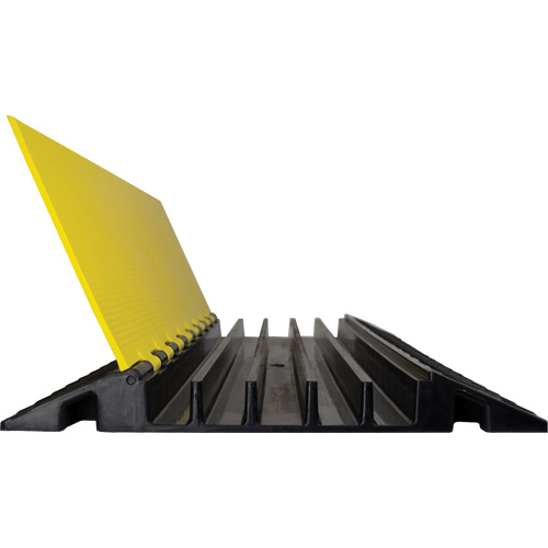 Powerhouse Heavy-Duty Straight Cable Protector, 5 Channels, 36" L x 19.75" W x 2.25" H Absolute Business Supply