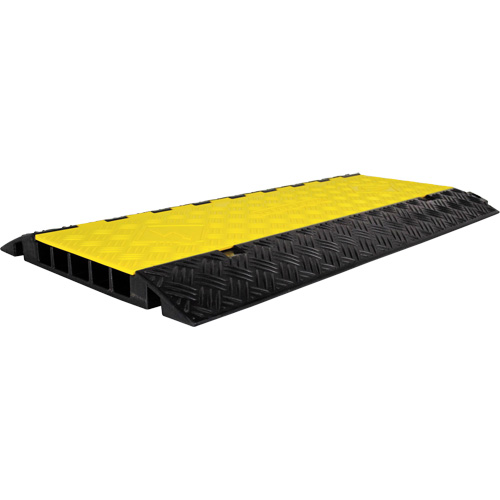 Protecteur de c&acirc;ble de s&eacute;rie moyenne Powerhouse, 5 canaux, 36" lo x 19,63" la x 2,25" h Absolute Business Supply