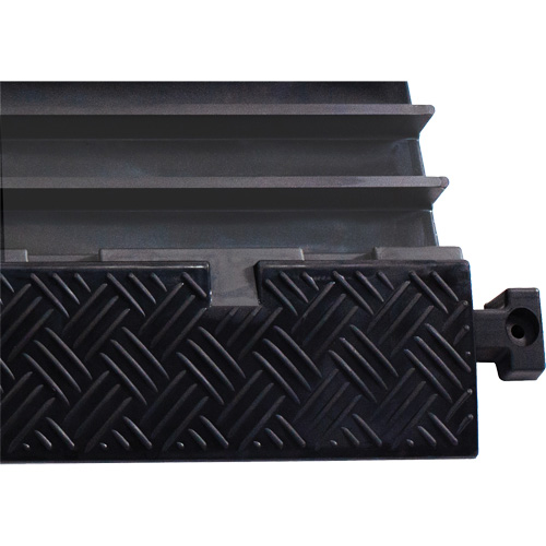 Protecteur de c&acirc;ble de s&eacute;rie moyenne Powerhouse, 5 canaux, 36" lo x 19,63" la x 2,25" h Absolute Business Supply
