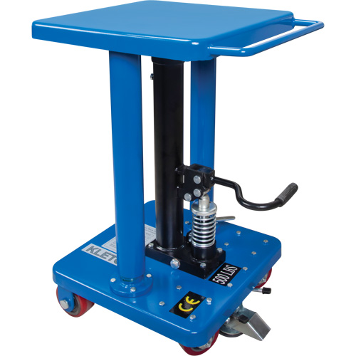 Table de travail hydraulique, 18'' lo x 18'' la, Acier, Capacit&eacute; 500 lb Absolute Business Supply