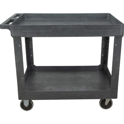 Chariot utilitaire pour l'entretien, 2 tiers, 24-5/8" x 32-1/2" x 40", Capacit&eacute; 550 lb Absolute Business Supply