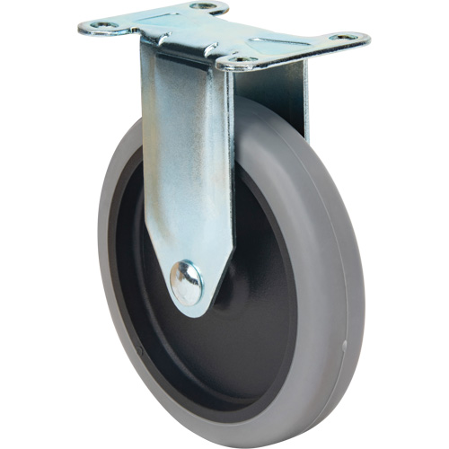 Ensemble de roulettes de rechange, 5" (127 mm), Caoutchouc TPR, 500 lb (226,7 kg) Absolute Business Supply
