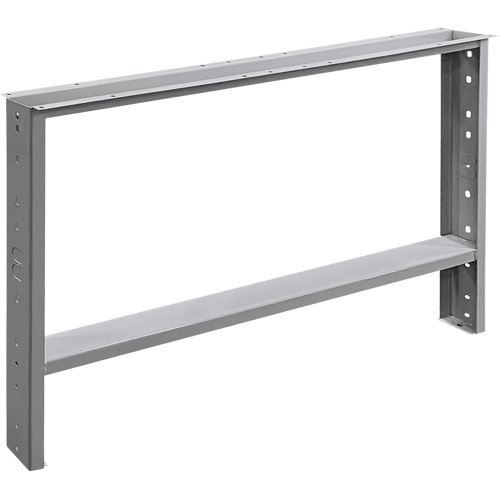 Workbench Leg, Steel, 48" D x 32" H, Single Absolute Business Supply