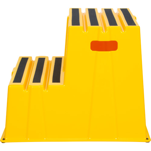 Escabeau industriel, 2 marches, 26" x 22-7/16" x Hauteur 19-11/16" Absolute Business Supply