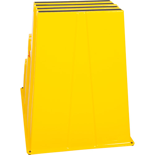 Escabeau industriel, 3 marches, 34-13/16" x 22-7/16" x Hauteur 28-1/2" Absolute Business Supply