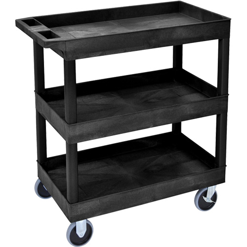 R&acirc;telier mobile, 3 tiers, 35-1/4" x 37-1/4" x 18", Capacit&eacute; 375 lb Absolute Business Supply