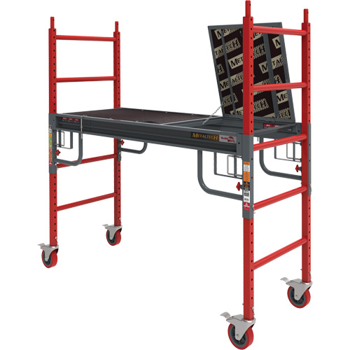 &eacute;chafaudage Baker Buildman pour cloison s&egrave;che, 31" p x 6' h Absolute Business Supply