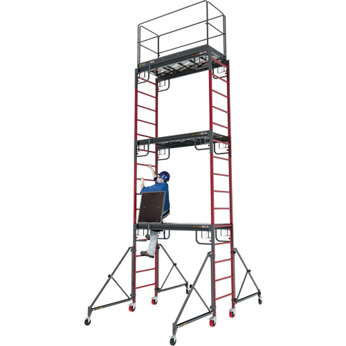&eacute;chafaudage Baker Buildman pour cloison s&egrave;che, 31" p x 6' h Absolute Business Supply