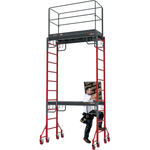 &eacute;chafaudage Baker Buildman pour cloison s&egrave;che, 31" p x 6' h Absolute Business Supply