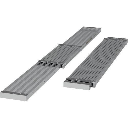 Planche de travail t&eacute;lescopique, 108" la x 12" pr, Capacit&eacute; de 250 lb, D&eacute;mont&eacute; Absolute Business Supply