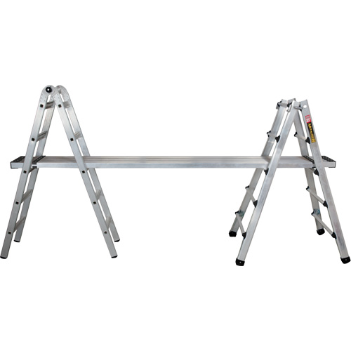 Telescoping Multi-Position Ladder, Aluminum, 300 lbs., CSA Grade 1A Absolute Business Supply
