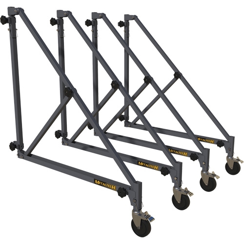 Ensemble de stabilisateurs universels avec roues Absolute Business Supply