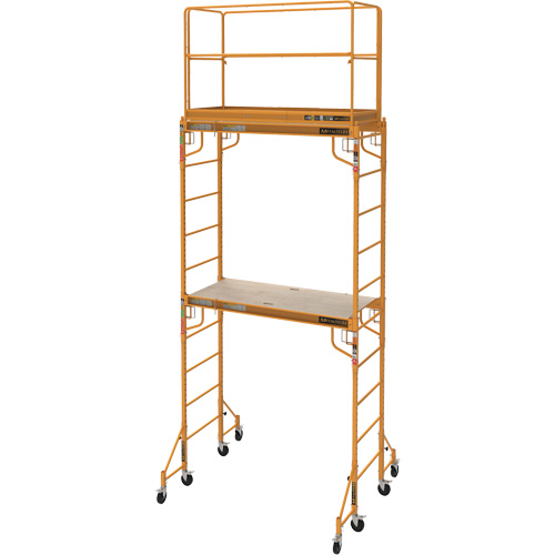 Complete 12' Drywall Baker Scaffold Tower Set, 58-1/2" D x 183" H Absolute Business Supply