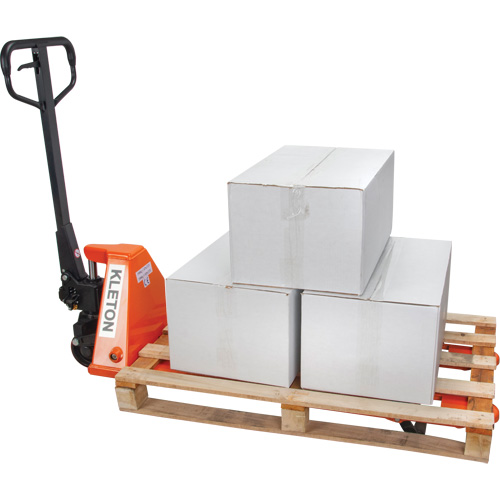 Low Profile Hydraulic Pallet Trucks, 48" L x 20.5" W, 3300 lbs. Cap. Absolute Business Supply