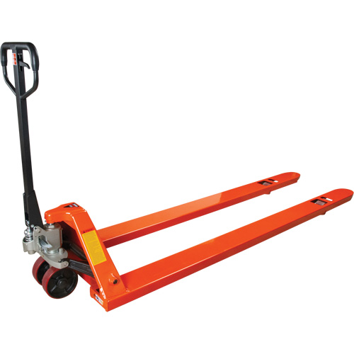 Transpalettes hydrauliques &agrave; fourche de 8', 96" lo x 27" la, capacit&eacute; 4400 lb Absolute Business Supply