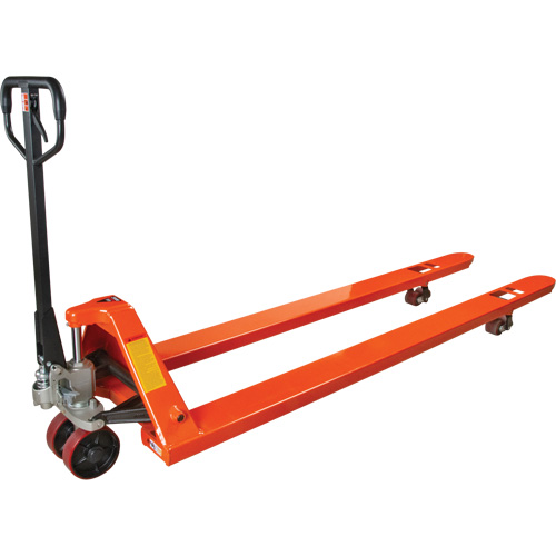 Transpalettes hydrauliques &agrave; fourche de 8', 96" lo x 27" la, capacit&eacute; 4400 lb Absolute Business Supply