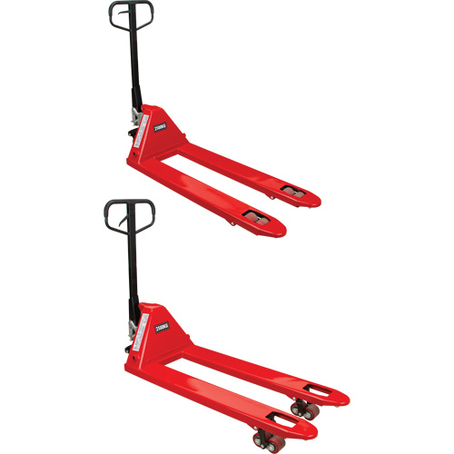 Manual Pallet Truck, Steel, 48" L x 21" W, 5500 lbs. Capacity Absolute Business Supply