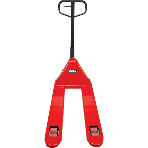 Manual Pallet Truck, Steel, 48" L x 21" W, 5500 lbs. Capacity Absolute Business Supply