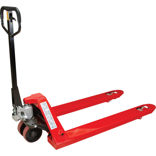 Manual Pallet Truck, Steel, 48" L x 27" W, 5500 lbs. Capacity Absolute Business Supply