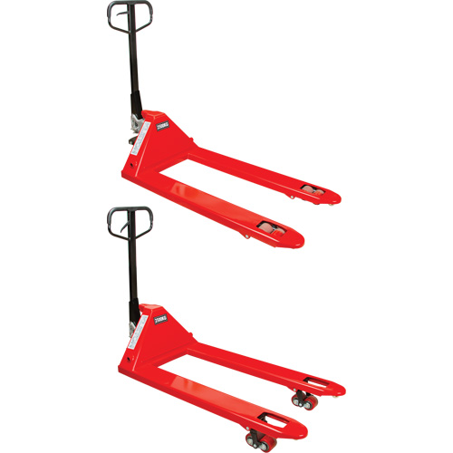 Manual Pallet Truck, Steel, 48" L x 27" W, 5500 lbs. Capacity Absolute Business Supply