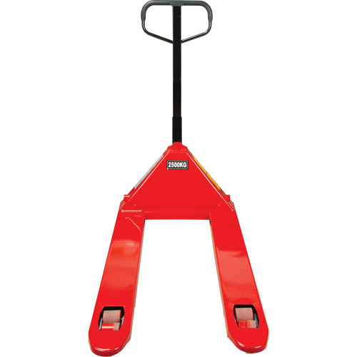 Manual Pallet Truck, Steel, 48" L x 27" W, 5500 lbs. Capacity Absolute Business Supply