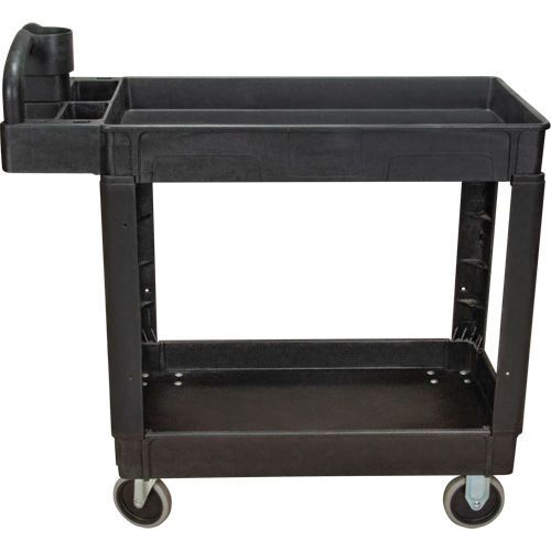 Chariot utilitaire, 2 tiers, 17-1/8" x 33-1/2" x 37-5/8", Capacit&eacute; 550 lb Absolute Business Supply