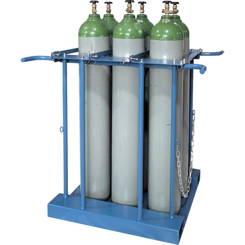 6-Cylinder Forklift Cylinder Storage Caddy Absolute Business Supply
