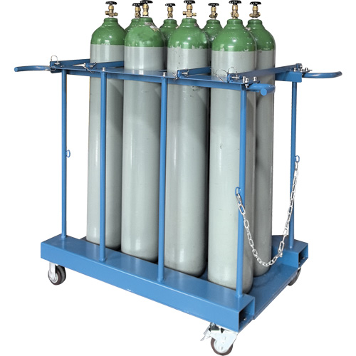 8-Cylinder Forklift Cylinder Storage Caddy Absolute Business Supply