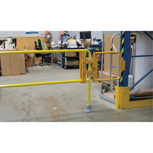 Safety Swing Gate, 21" H x 16" - 26" W Absolute Business Supply