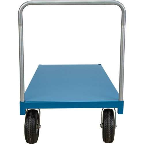 Outdoor Platform Truck, 48" L x 30" W, 1200 lbs. Capacity, Flat Free Casters Absolute Business Supply