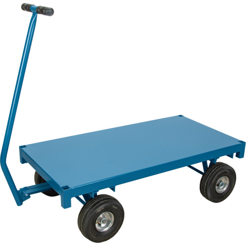 Outdoor Platform Wagon Truck, 36" W x 72" L, 1000 lbs. Capacity Absolute Business Supply
