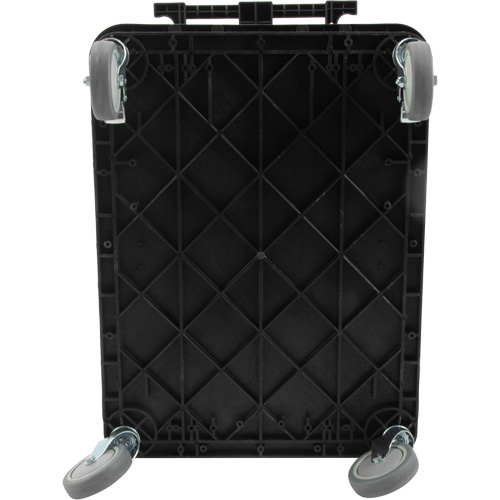 Chariot utilitaire avec tablette &agrave; bordure profonde, 3 tiers, 19" x 39-1/2" x 28-1/4", Capacit&eacute; 330 lb Absolute Business Supply
