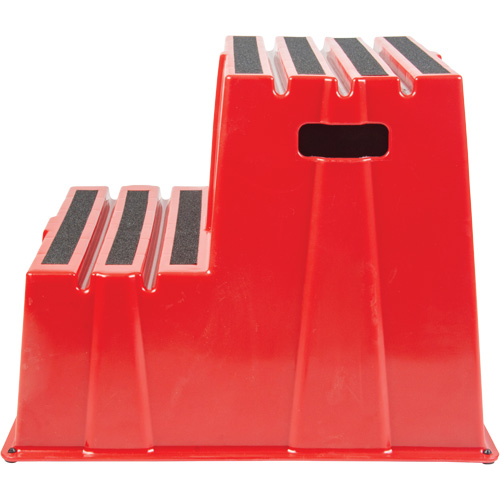 Industrial Step Stool, 2 Steps, 26" x 22-7/16" x 19-11/16" High Absolute Business Supply