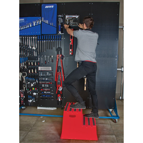 Industrial Step Stool, 2 Steps, 26" x 22-7/16" x 19-11/16" High Absolute Business Supply