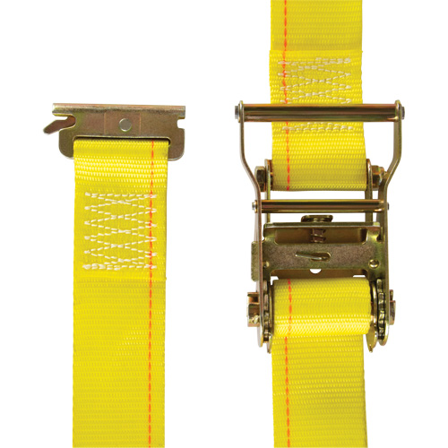 Tendeur d'arrimage logistique, Rochet, 2" la x 12' lo, Charge d'utilisation 1000 lb (454 kg) Absolute Business Supply