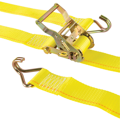 Tendeur d'arrimage logistique, Rochet, 2" la x 12' lo, Charge d'utilisation 500 lb (227 kg) Absolute Business Supply